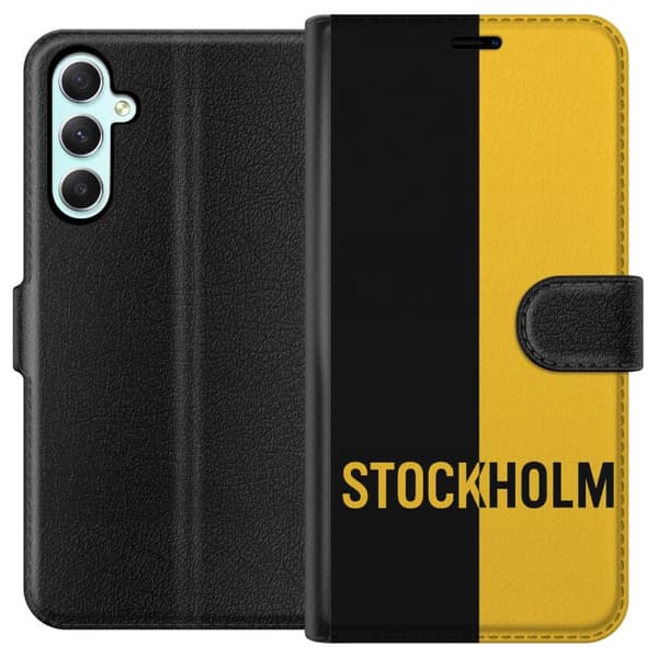 Samsung Galaxy A34 Tegnebogsetui Stockholm – fodbold