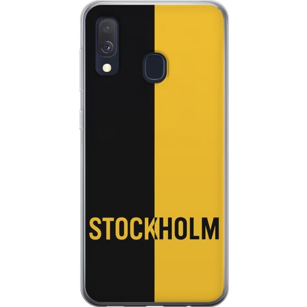 Samsung Galaxy A40 Gjennomsiktig deksel Stockholm – fotball