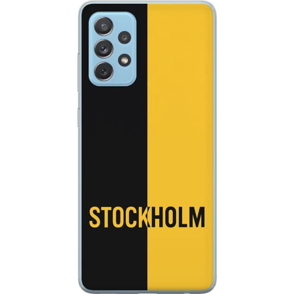 Samsung Galaxy A52 5G Gennemsigtig cover Stockholm – fodbold