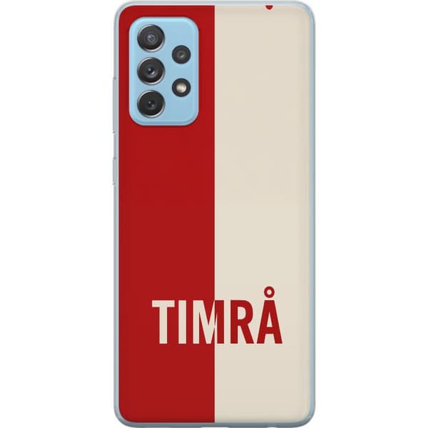 Samsung Galaxy A52 5G Läpinäkyvä kuori Timrå - Hockey