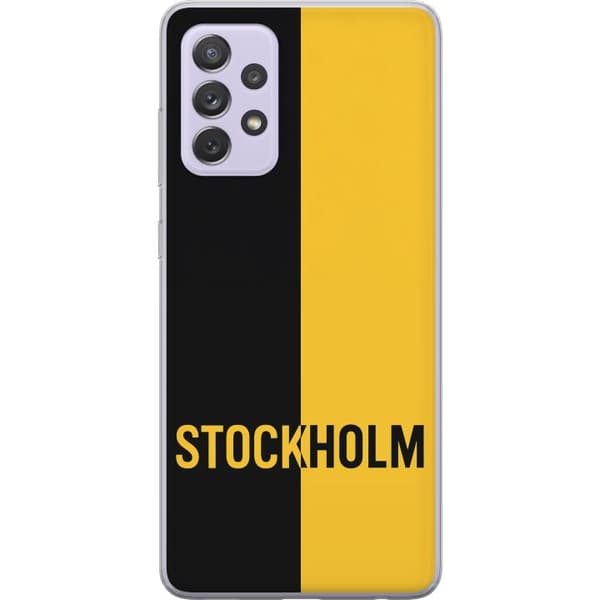 Samsung Galaxy A52s 5G Gennemsigtig cover Stockholm – fodbold