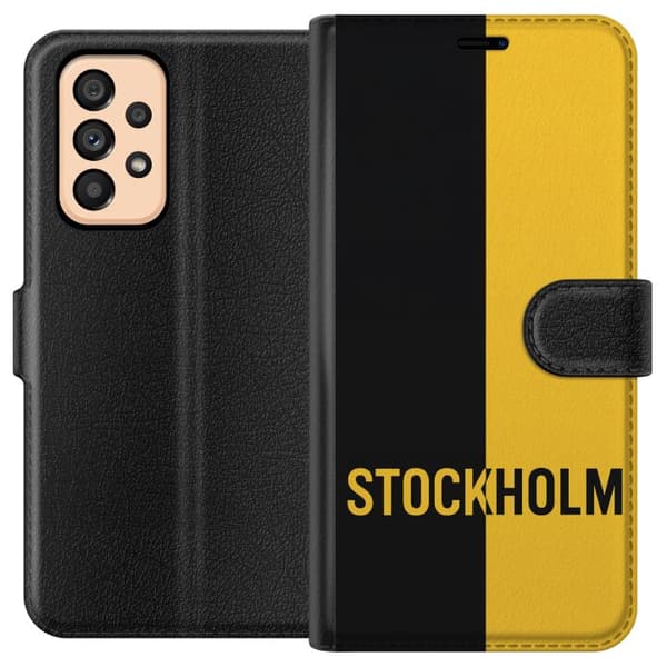 Samsung Galaxy A53 5G Tegnebogsetui Stockholm – fodbold