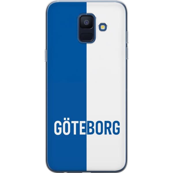 Samsung Galaxy A6 (2018) Läpinäkyvä kuori Göteborg - jalkapallo