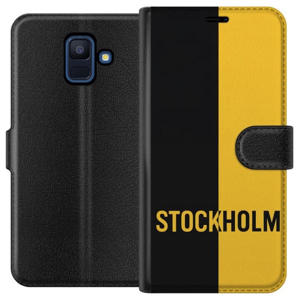 Samsung Galaxy A6 (2018) Lommeboketui Stockholm – fotball