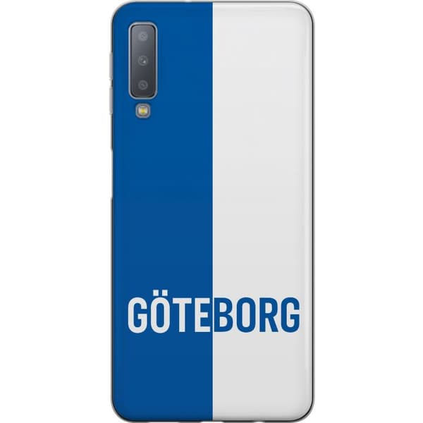 Samsung Galaxy A7 (2018) Gennemsigtig cover Göteborg - fodbold