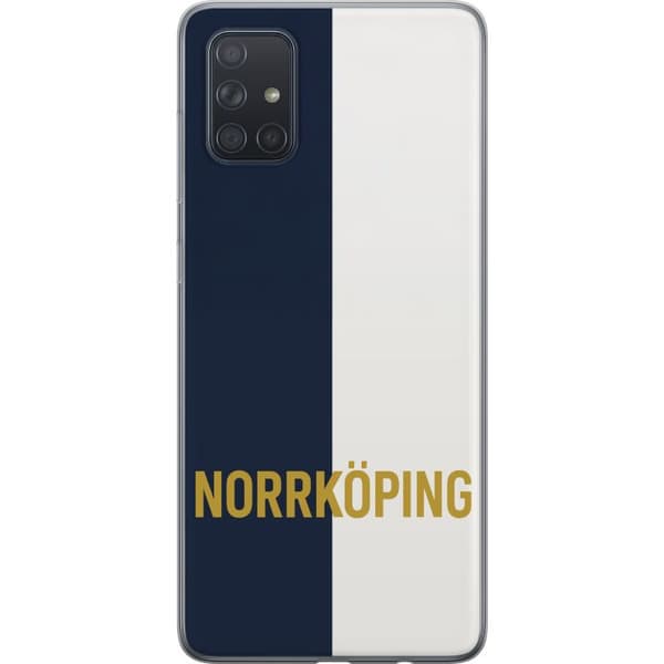 Samsung Galaxy A71 Gennemsigtig cover Norrköping – fodbold