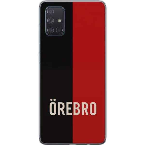 Samsung Galaxy A71 Läpinäkyvä kuori Örebro – Hockey