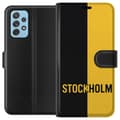 Miniatyrbillede 1 af 3: Samsung Galaxy A72 5G Tegnebogsetui Stockholm – fodbold