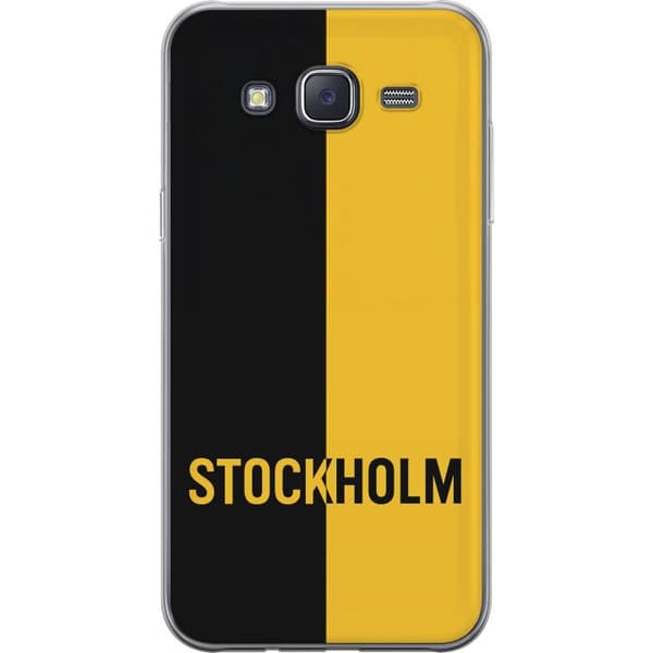 Samsung Galaxy J5 Läpinäkyvä kuori Stockholm – jalkapallo