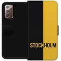 Miniatyrbillede 1 af 3: Samsung Galaxy Note20 Tegnebogsetui Stockholm – fodbold