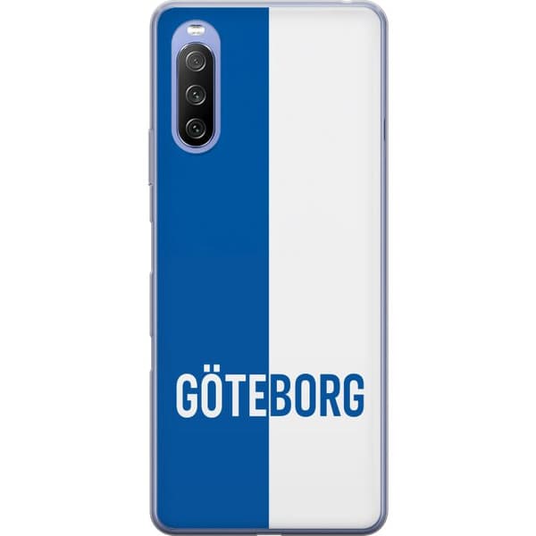 Sony Xperia 10 III Lite Läpinäkyvä kuori Göteborg - jalkapallo