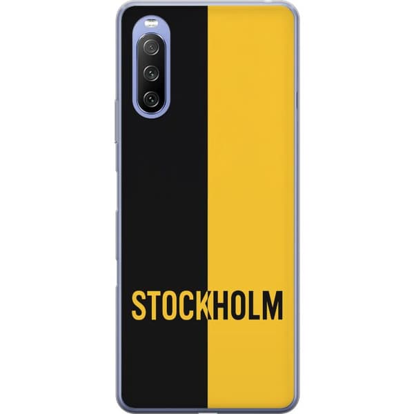 Sony Xperia 10 III Lite Gjennomsiktig deksel Stockholm – fotball