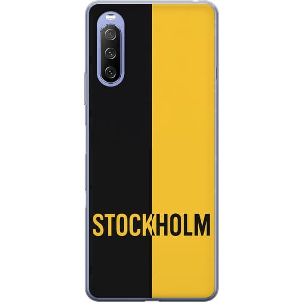 Sony Xperia 10 III Genomskinligt Skal Stockholm – fotboll