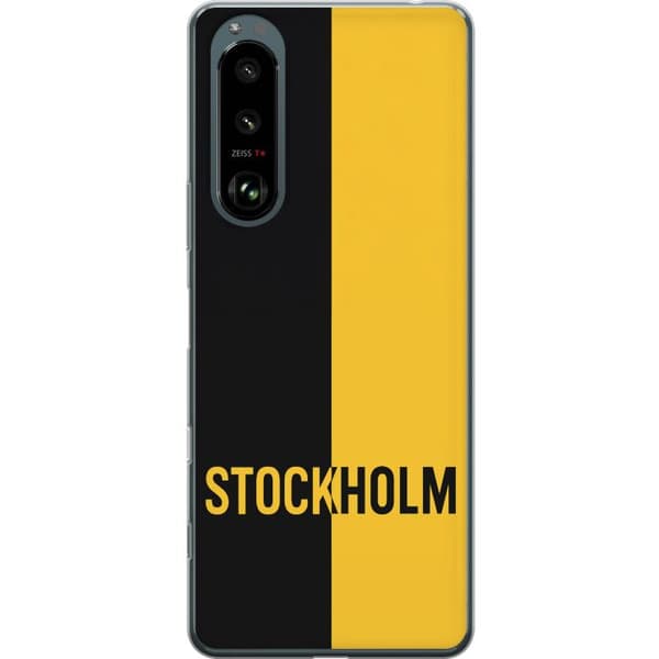 Sony Xperia 5 III Läpinäkyvä kuori Stockholm – jalkapallo