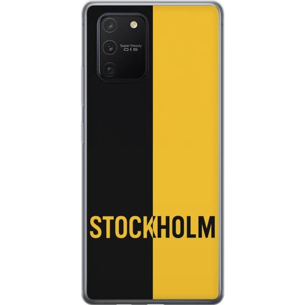 Samsung Galaxy S10 Lite Genomskinligt Skal Stockholm – fotboll