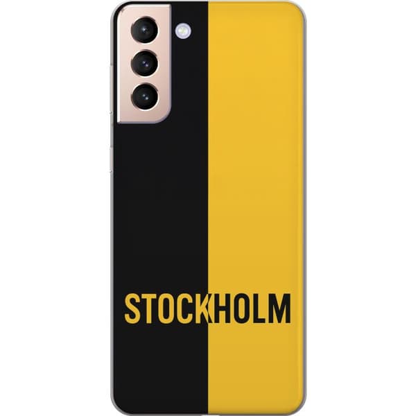 Samsung Galaxy S21 Genomskinligt Skal Stockholm – fotboll