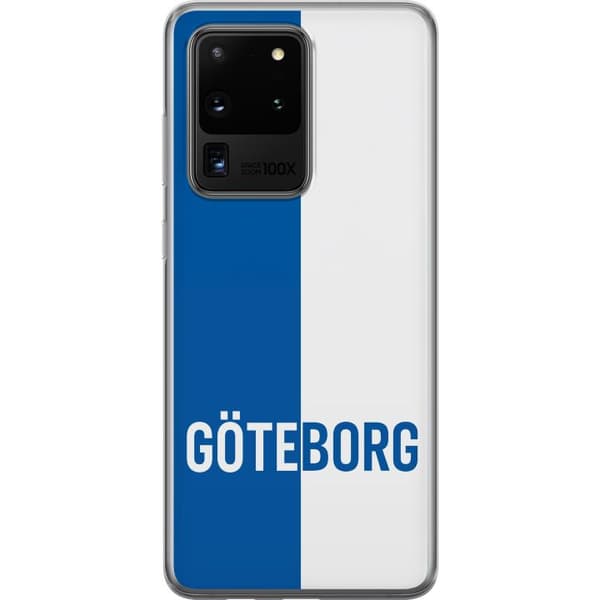 Samsung Galaxy S20 Ultra Läpinäkyvä kuori Göteborg - jalkapallo