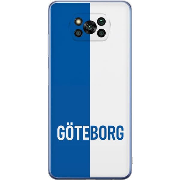 Xiaomi Poco X3 Pro Gennemsigtig cover Göteborg - fodbold