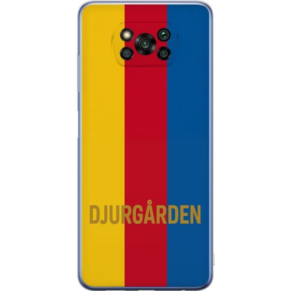 Xiaomi Poco X3 Pro Genomskinligt Skal Djurgården – fotboll
