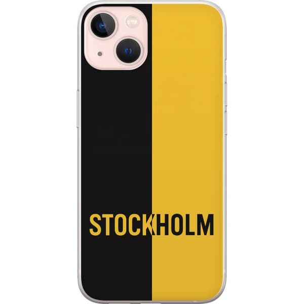 Apple iPhone 13 Gennemsigtig cover Stockholm – fodbold