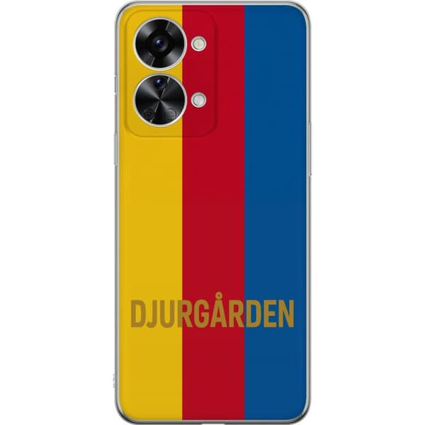 OnePlus Nord 2T Gjennomsiktig deksel Djurgården – fotball