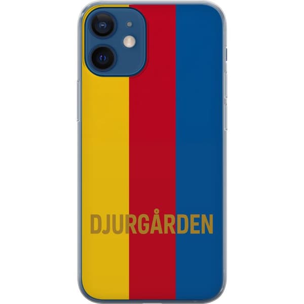 Apple iPhone 12 mini Genomskinligt Skal Djurgården – fotboll