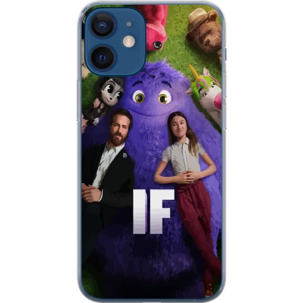 Apple iPhone 12 mini Läpinäkyvä kuori IF: Låtsaskompisar