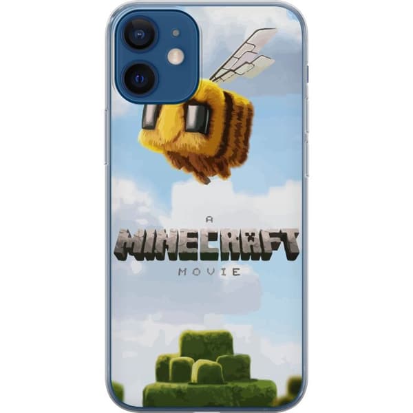 Apple iPhone 12 mini Genomskinligt Skal A Minecraft Movie