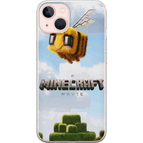 Apple iPhone 13 mini Genomskinligt Skal A Minecraft Movie