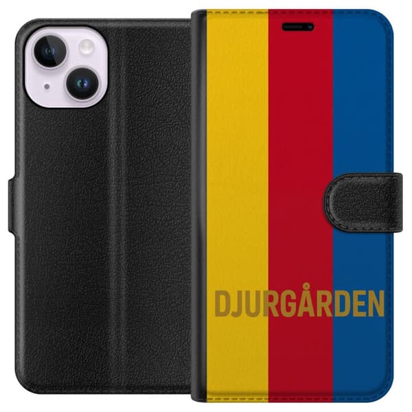 Apple iPhone 14 Lompakkokotelo Djurgården – jalkapallo