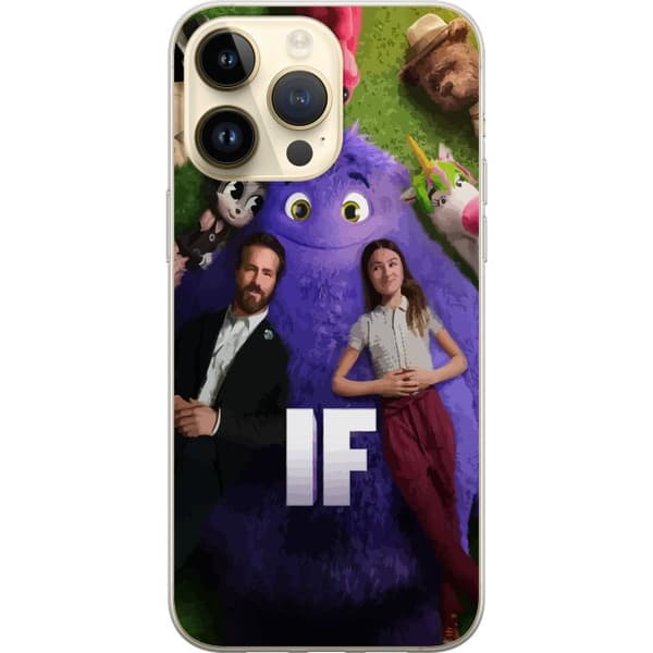 Apple iPhone 14 Pro Max Läpinäkyvä kuori IF: Låtsaskompisar