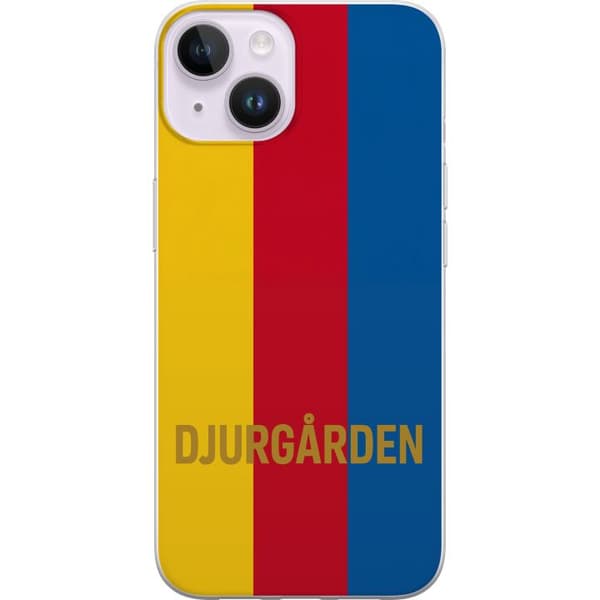 Apple iPhone 14 Plus Gennemsigtig cover Djurgården – fodbold