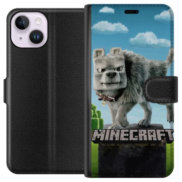 Apple iPhone 15 Lompakkokotelo A Minecraft Movie