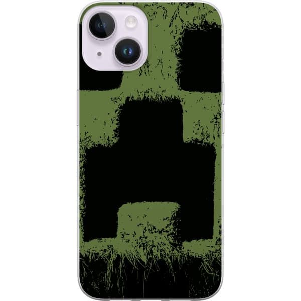 Apple iPhone 15 Plus Gennemsigtig cover A Minecraft Movie