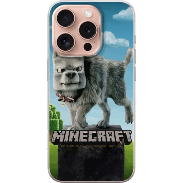 Apple iPhone 16 Pro Gennemsigtig cover A Minecraft Movie