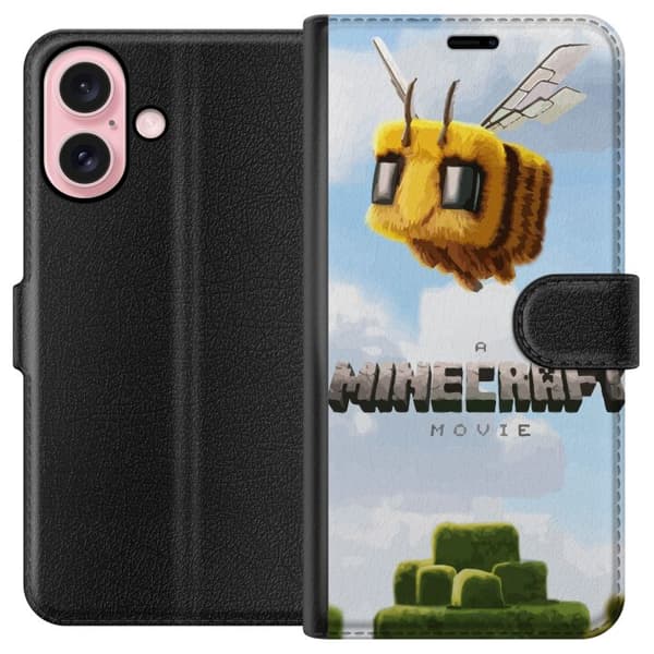 Apple iPhone 16 Lompakkokotelo A Minecraft Movie