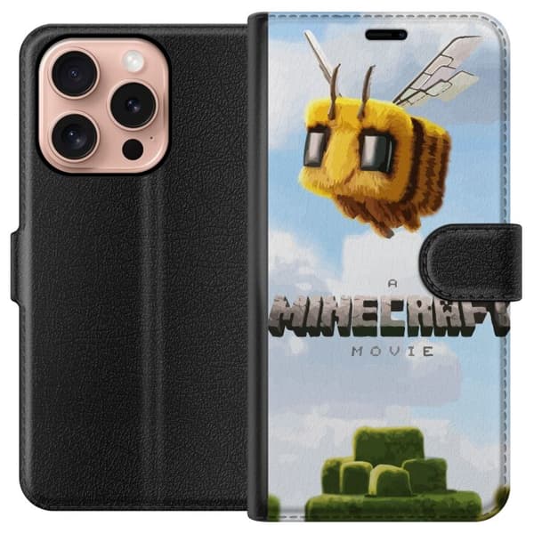 Apple iPhone 16 Pro Tegnebogsetui A Minecraft Movie