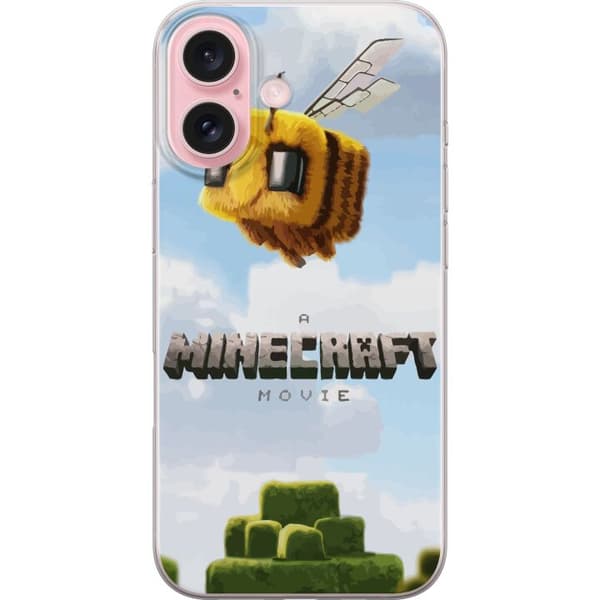Apple iPhone 16 Läpinäkyvä kuori A Minecraft Movie