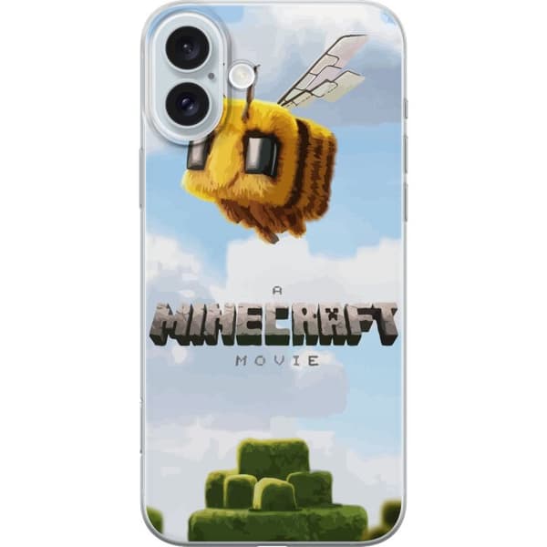 Apple iPhone 16 Plus Gennemsigtig cover A Minecraft Movie