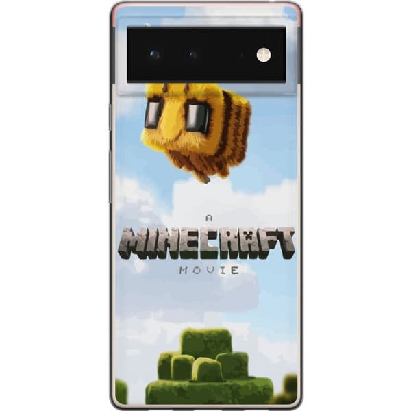 Google Pixel 6 Läpinäkyvä kuori A Minecraft Movie