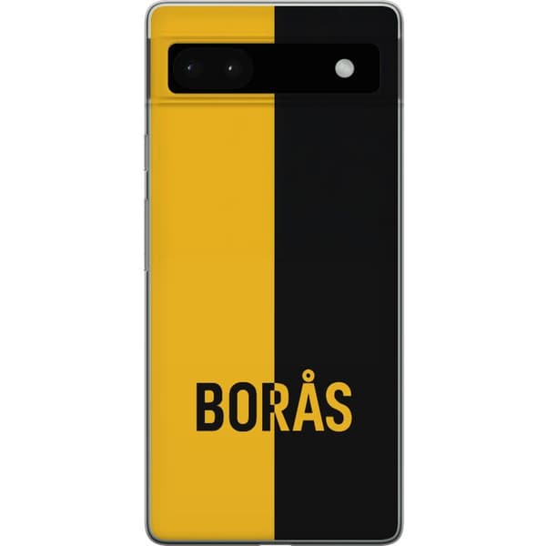 Google Pixel 6a Läpinäkyvä kuori Borås - jalkapallo