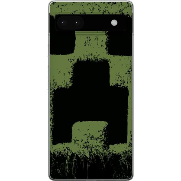 Google Pixel 6a Läpinäkyvä kuori A Minecraft Movie