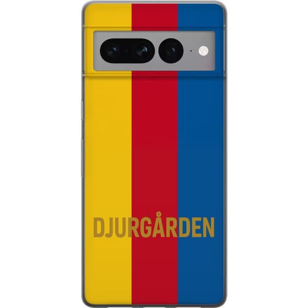 Google Pixel 7 Pro Gennemsigtig cover Djurgården – fodbold