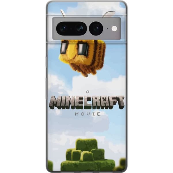 Google Pixel 7 Pro Läpinäkyvä kuori A Minecraft Movie