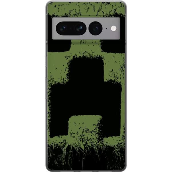 Google Pixel 7 Pro Läpinäkyvä kuori A Minecraft Movie