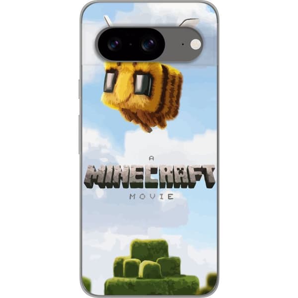 Google Pixel 8 Läpinäkyvä kuori A Minecraft Movie