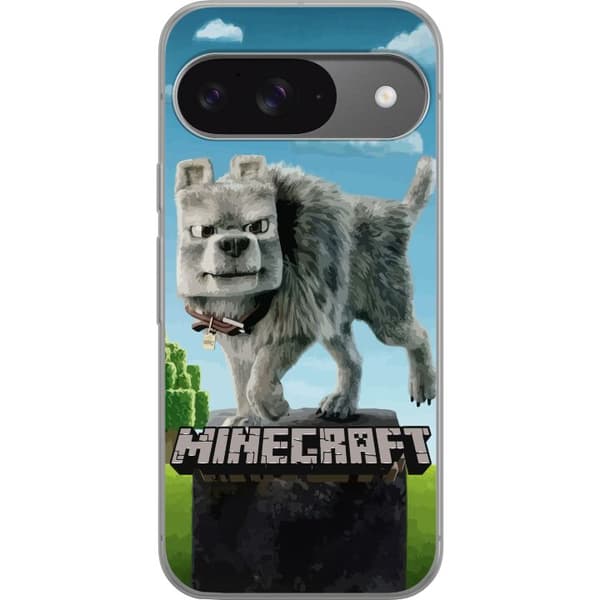 Google Pixel 9 Pro Gjennomsiktig deksel A Minecraft Movie