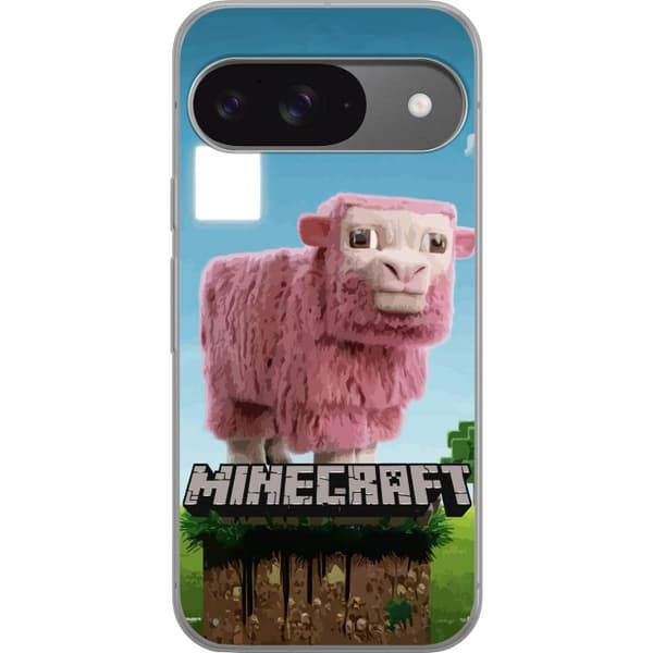 Google Pixel 9 Pro Gjennomsiktig deksel A Minecraft Movie