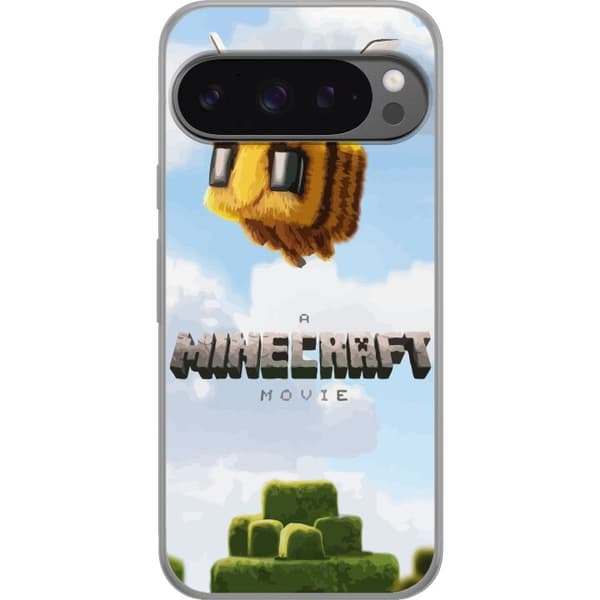 Google Pixel 9 Pro XL Läpinäkyvä kuori A Minecraft Movie