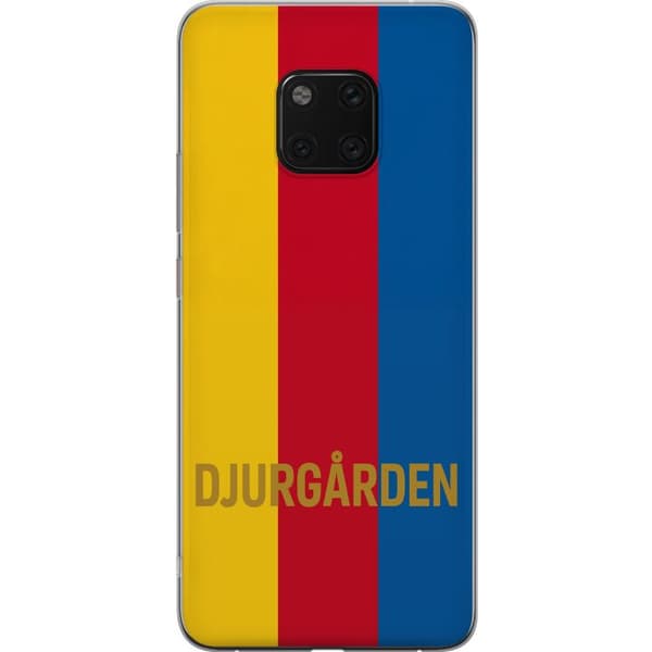 Huawei Mate 20 Pro Läpinäkyvä kuori Djurgården – jalkapallo